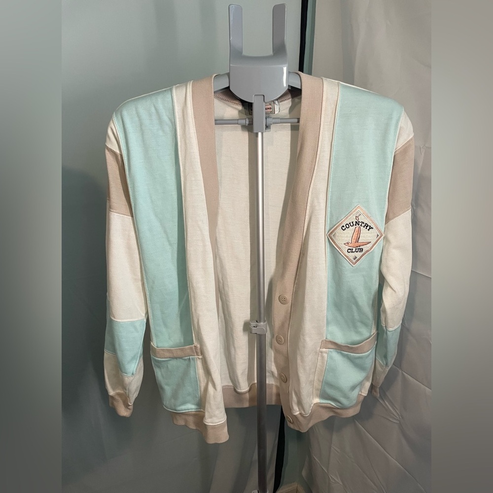 Gina Peters‎ Varsity Cardigan size small